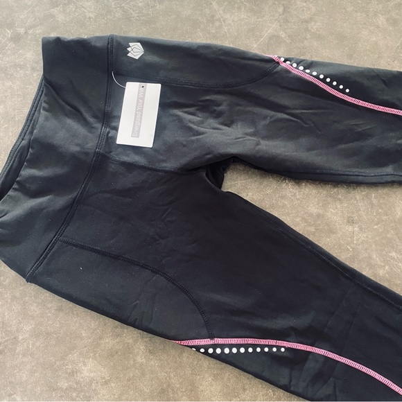 FitsT4 Thermal Fleece Lined Cycling Tights Hiking Water Resistant - Picture 8 of 11